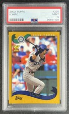 ICHIRO SUZUKI PSA 9 2002 TOPPS #225 ALL-STAR MARINERS 1128