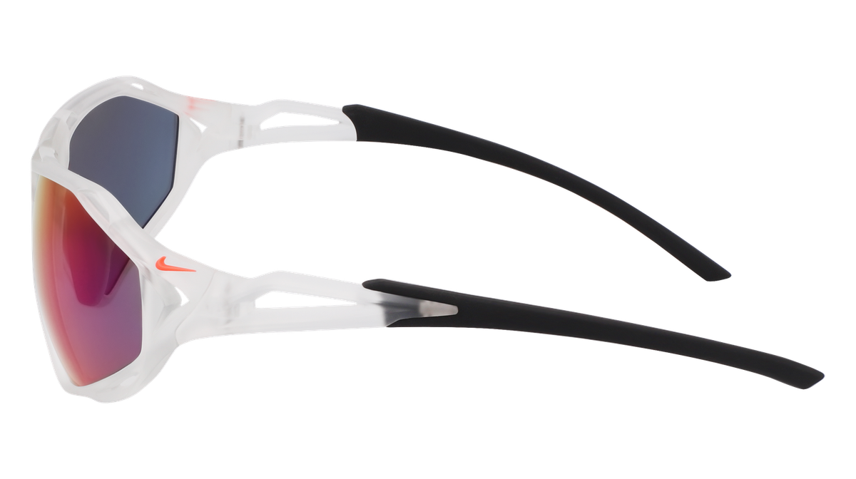 NWT Nike ZEUS-RISE-E-IF1113X-900 Matte Clear 63mm Sunglasses Nike Sunglasses NIKE ZEUS RISE E IF1113X 900 Trasparent  main image 3