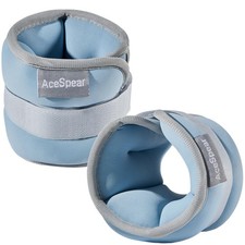 AceSpear Ankle/Wrist Weights for Men  Women - 1lb, 2lb, 3lb, 4lb, 5lb, 6lb Pair