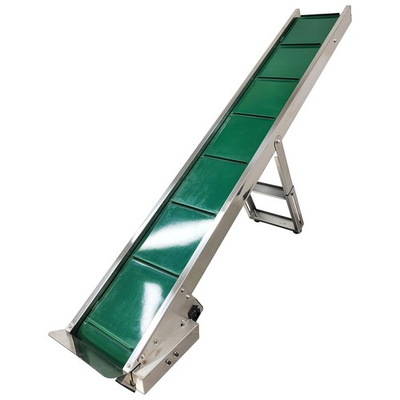 #ad 40.9quot;H Electric PVC Belt Climbing Conveyor Inclined Conveyor Adjustable Speed $735.00