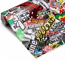 Sticker Bomb Vinyl Wrap Sheet Decal Sticker 20 X 60 For Car Suitcase Scooter