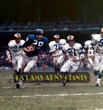 LA Rams at New York Giants 10/22/1961  PRINT FROM 120mm NEGATIVE (4 SIZES) 3C