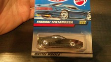 1997 Hot Wheels 19712 Ferrari Testarossa Black Collector #834 #HW9