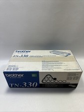Genuine Brother TN-330 Ink Toner Cartridge Black - Factory Sealed New in Box
