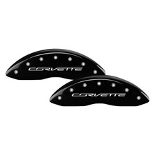 For Chevy Corvette 14-19 Caliper Covers Gloss Black Caliper Covers W Corvette C7