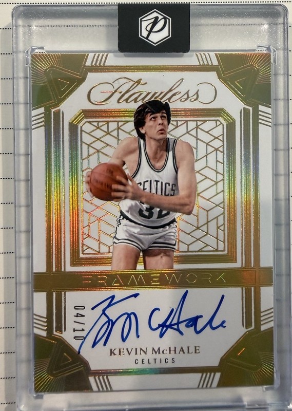 2024-25 Panini Flawless Kevin Mchale #FRM-KMC Framework Auto Celtics 04/10๐ฅ๐ฅ๐ฅ