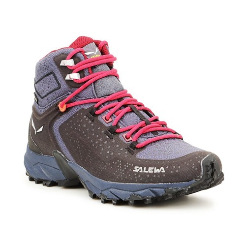 Chaussures Randonnée femmes Salewa Alpenrose 2 Mid Gtx 613740988 Gris-Marron