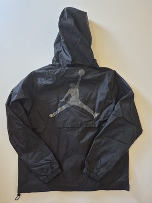 Jordan Essentials Woven Jacke Schwarz Gr. L Herren Windbreaker Übergangsjacke