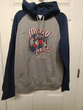 Matco Tools Skeleton Graphic Hoodie Sweatshirt Gray Blue Sport-Tek Size M-jj