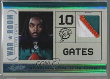 2011 Absolute Memorabilia War Room Spectrum Materials Prime 3/50 Clyde Gates 0af