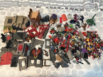 Playmobil Mixed Parts Lot Incomplete Castle Medieval Figures