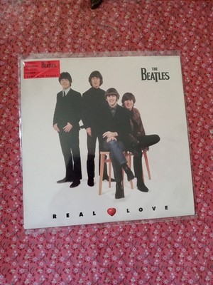 BEATLES Real Love b/w Baby's in Black 45 RPM 7'' w/ps 1996 Apple 58544 MINT