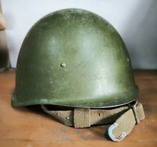 Helmet Steel SSh 40 WWII  Russian Military Soviet Army RKKA WW2  