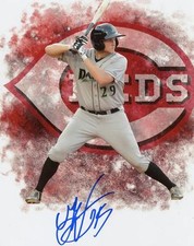 GAVIN LAVALLEY DAYTONA TORTEGAS/REDS SIGNED EDIT 8X10 PHOTO W/COA