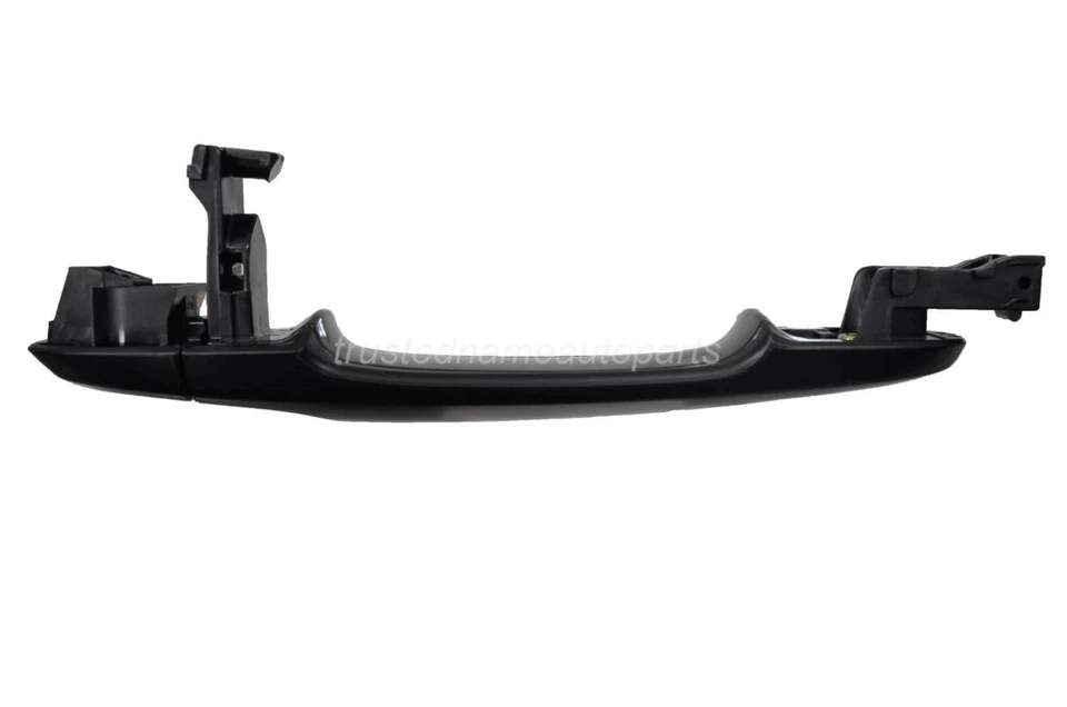 Outer Exterior Outside Door Handle Primed Black No Keyhole Passenger Side Front Foto 2 de 3