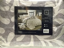 CHIC HOME 3 PC, DUVET COVER SET  TALIA DUVET +2 PILLOW SHAMS 100% POLYESTER NIP