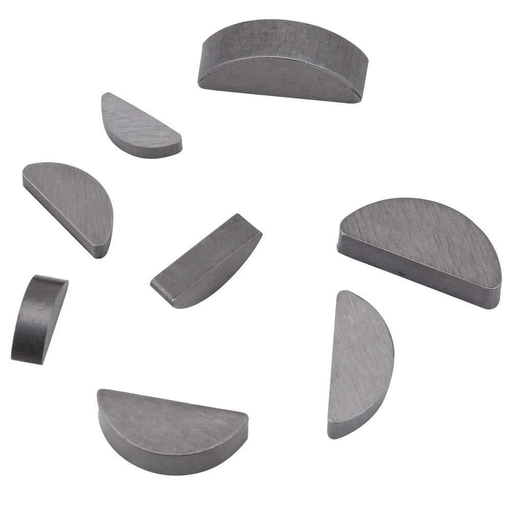 80PCS Woodruff Half Moon Keys Assortment Set Shaft Drive Flywheel