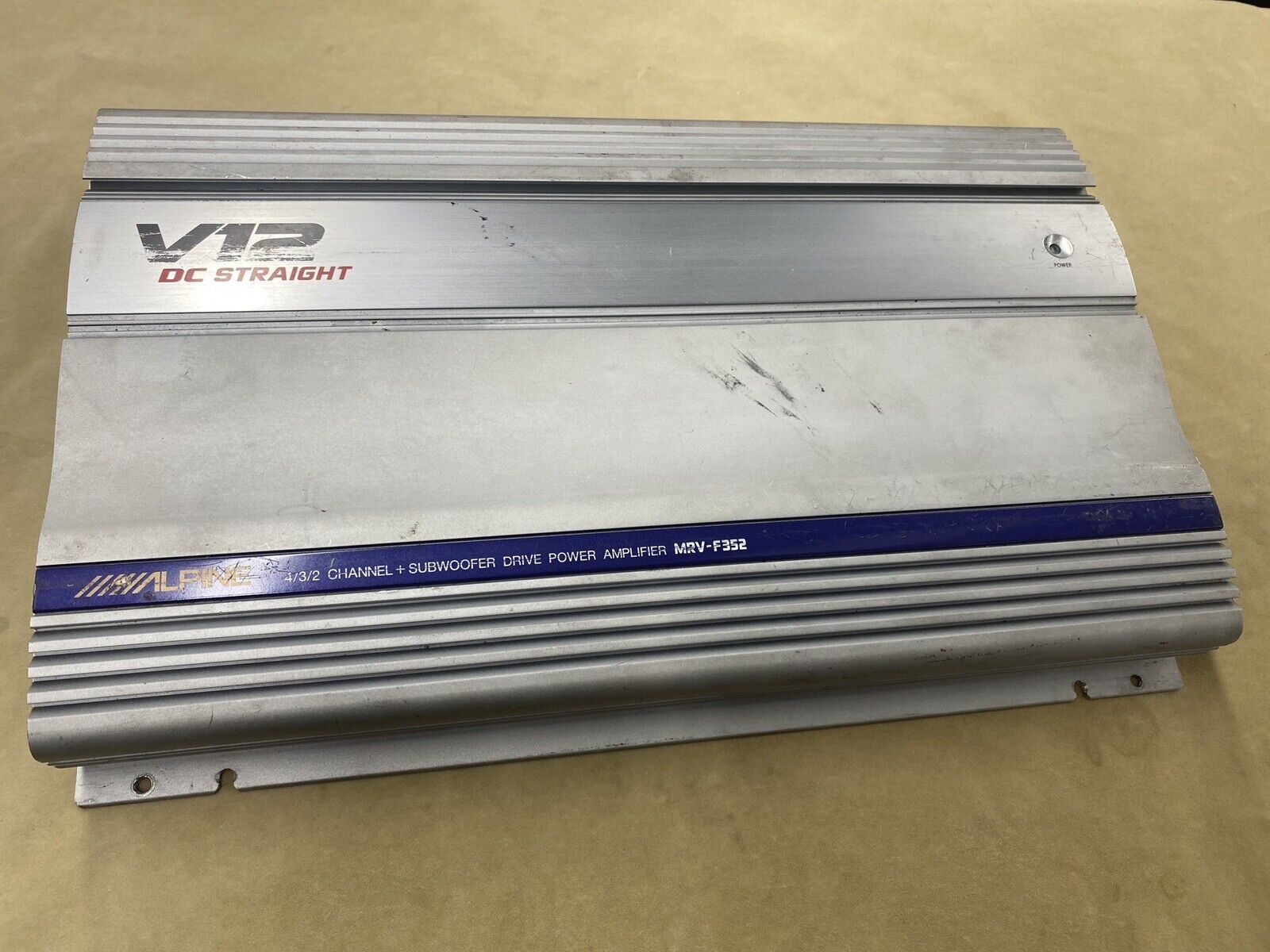 Alpine MRV-F352 V12 DC Straight 5 Channel Car Amplifier - Old School Korean  Amp!