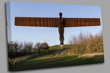 Angel of the North, Gateshead, UK Canvas Wall Art Picture Print