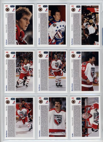 Hockey Upper Deck 1991-92 Cards Choose Upick from list (468-700) - Picture 327 of 451