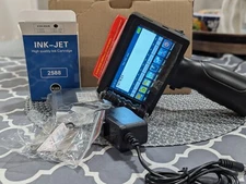 )TOAUTO Portable Intelligent Upgraded Handheld Inkjet Printer HP-003 with 3.7