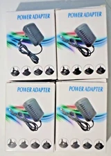 (X4) 6V 2A Power Supply Adapter, Charger, AC DC Transformer 5.5mm x 2.1-2.5mm 1A