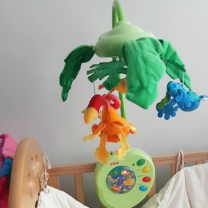 rainforest cot mobile