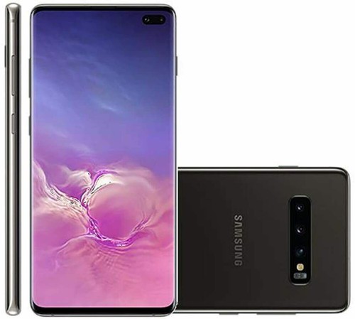 Samsung Galaxy S10 Plus 4G LTE Verizon 128 GB Black Smart Phone - Picture 2 of 2