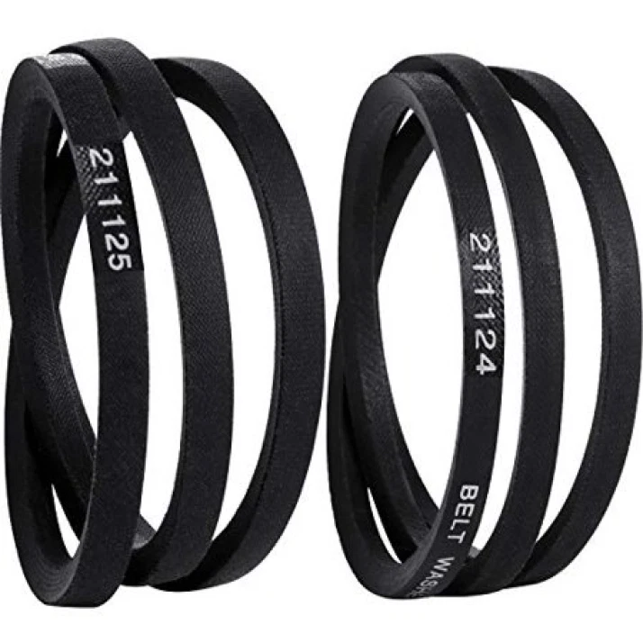 12112425 Kit de correa de lavadora compatible con 211125 y 211124 22002570 22002571 LA512 Foto 4 de 4