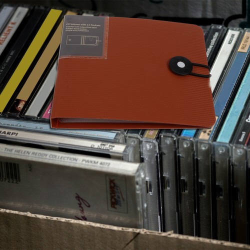 8 Pcs CD -Buchspeicherbeutel -Schutzbeutel DVD-Aufbewahrungstasche - Afbeelding 12 van 12