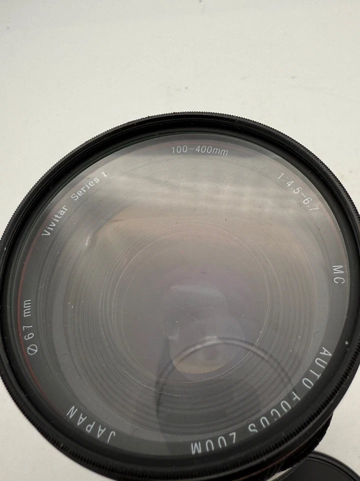 Vivitar Series 1 100-400mm f/4.5-6.7 MC AF Zoom Lens For Minolta - Image 3 of 4