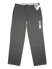 Dockers Men's Easy Khaki D2 Straight Fit Flat Front Pant, Storm Gray New $50