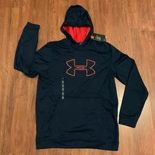 NWT Under Armour Men's Performance Fleece Graphic Hoody   Size M