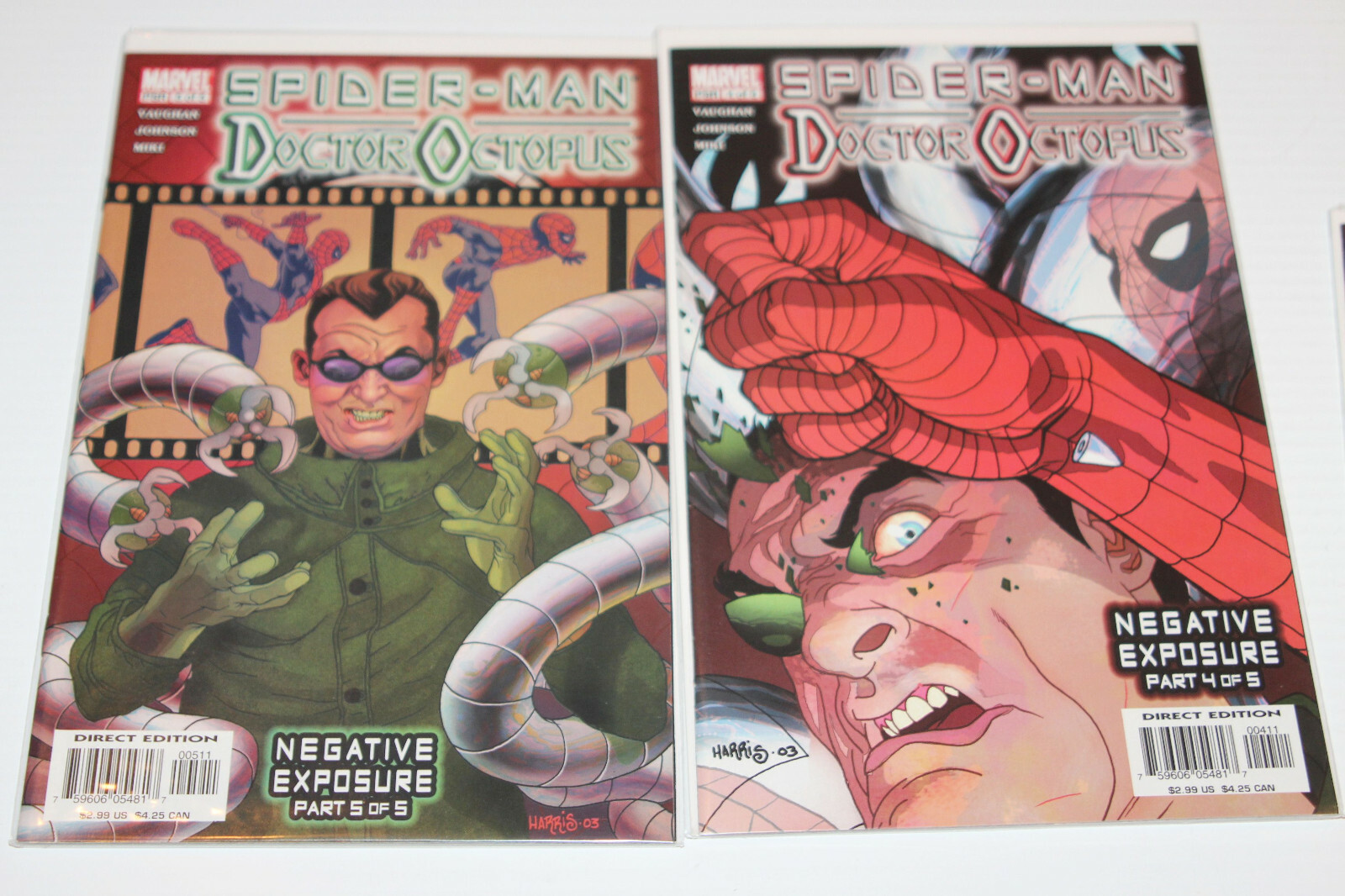 Spider-Man/Doctor Octopus: Negative Exposure (2003) #5, Comic Issues