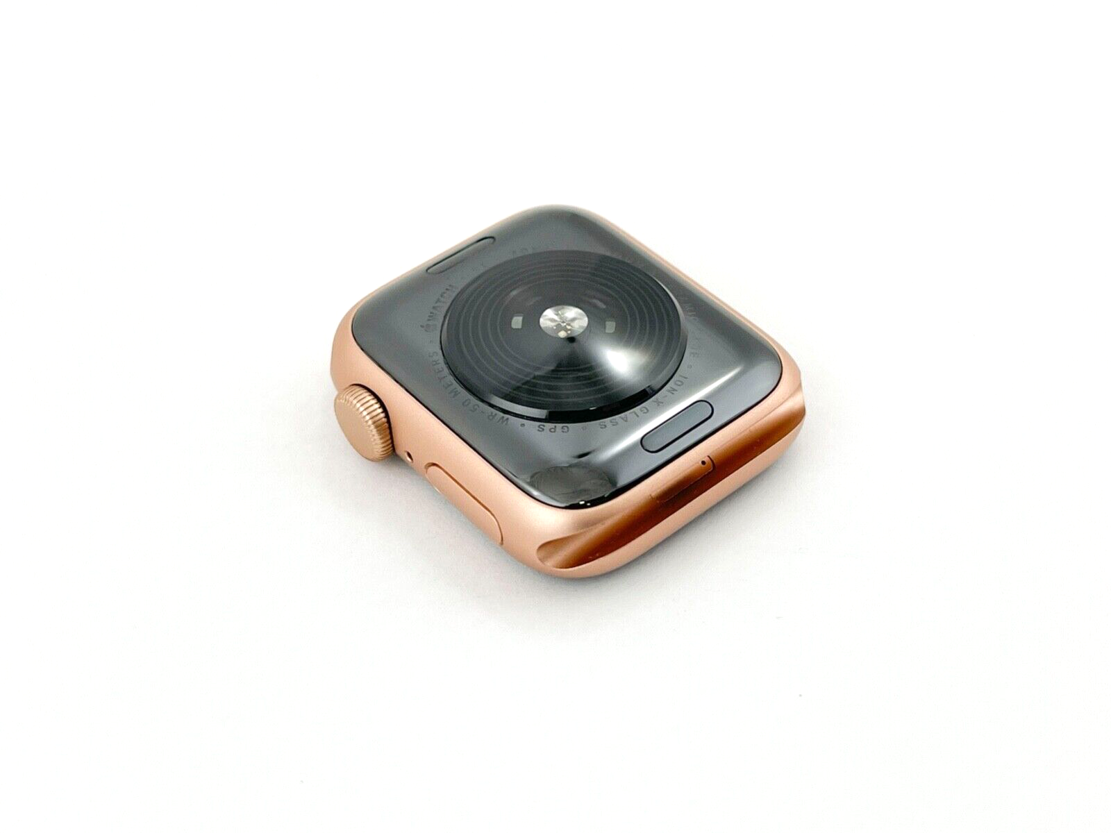 Apple Watch SE 40mm Gold Aluminum Case with Pink Sand Sport Band 