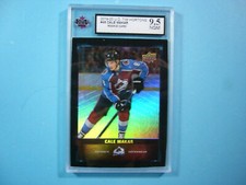 2019/20 UPPER DECK TIM HORTONS NHL HOCKEY CARD #46 CALE MAKAR ROOKIE RC KSA 9.5