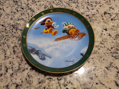 GARFIELD Dear Diary Series Vintage Collectors Plate ''Nine Lives''