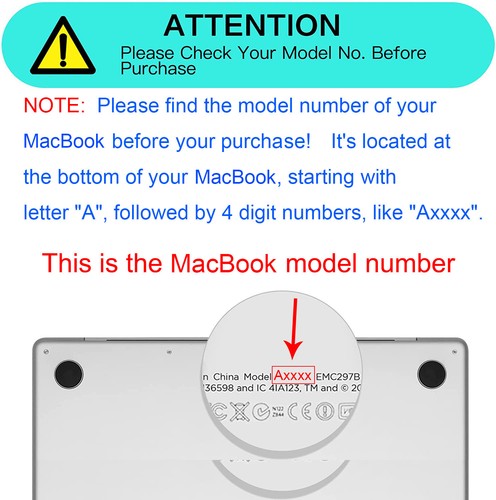 Heavy Duty case for MacBook Air Pro 13 inch Case M1 M2 2022 A2338 A2337 A2179 - Picture 2 of 37