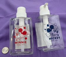 Disney Mickey  Minnie Plastic Pump Bottle Bundle 13.5 fl oz - 2 pcs