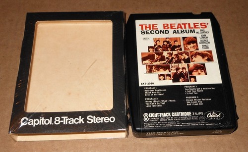The Beatles Second Album 8 Track Tape Completely Restored W/ NOS Shell & Sleeve