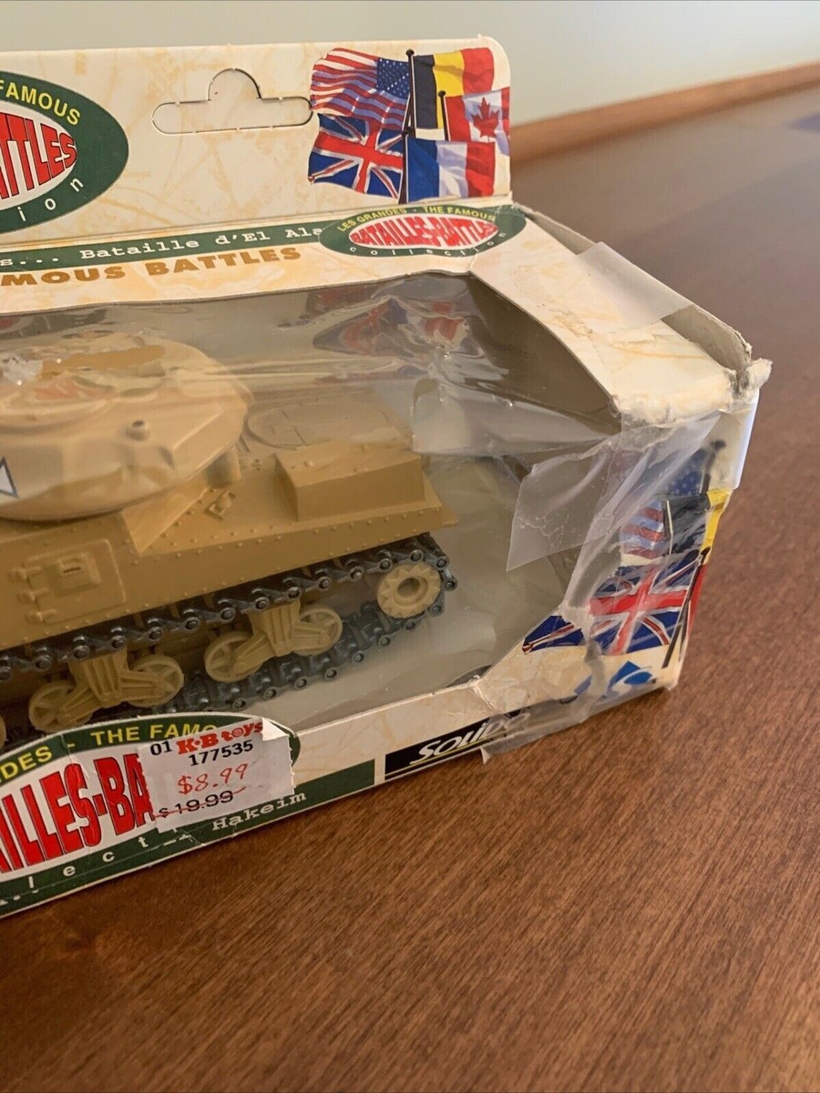05/1989 Solido General Grant Tank # 6071, Die-cast Metal Tan, Mint
