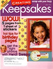Creating Keepsakes - Magazine - May 2005
