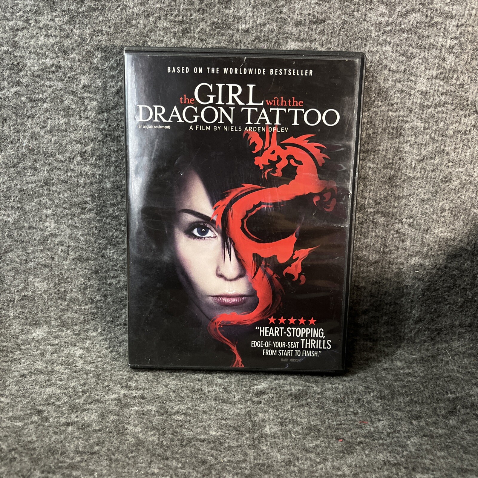 The Girl with the Dragon Tattoo - DVD - Good Condition ENGLISH Region 1 NTSC