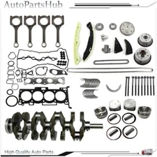 G4KE Engine Overhaul Rebuild Kit w/ Crankshaft Rods Timing For Hyundai Kia 2.4L