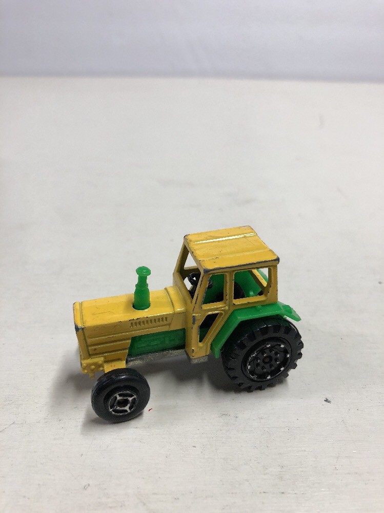 VINTAGE MAJORETTE #208 TRACTEUR MADE IN FRANCE RARE GREEN WITH