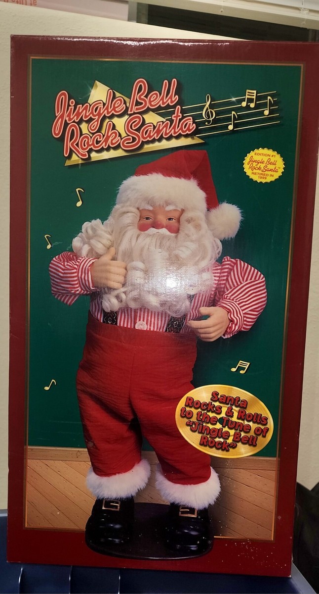 Jingle Bell Rock Santa Animated Christmas Dancing Figure 16
