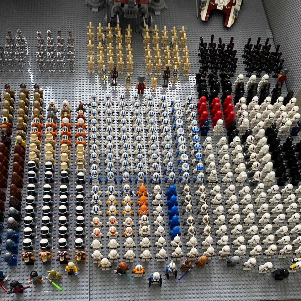 8 X оптовый лот Lego Star Wars минифигурки Mystery Clone Rebel Lego фигурка лот дроидов - Изображение 2 из 4