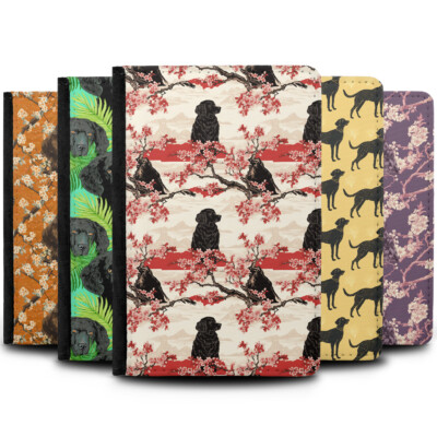 PASSPORT ITINERARY ORGANIZER|CUTE CURLY-COATED RETRIEVER PUPPY DOG PATTERN #A1