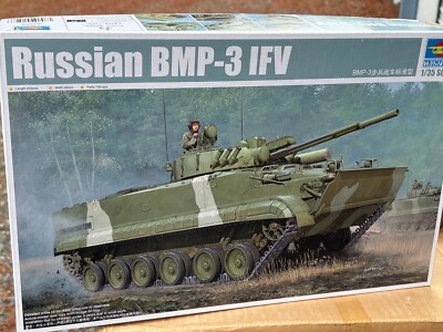 TRUMPETER # 01528  1/35th SCALE  RUSSIAN BMP-3IFV  MODEL KIT (A)