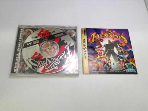 Sega Saturn Fighting Vipers Arcade Fighting Game Excellent Condition JAPAN
